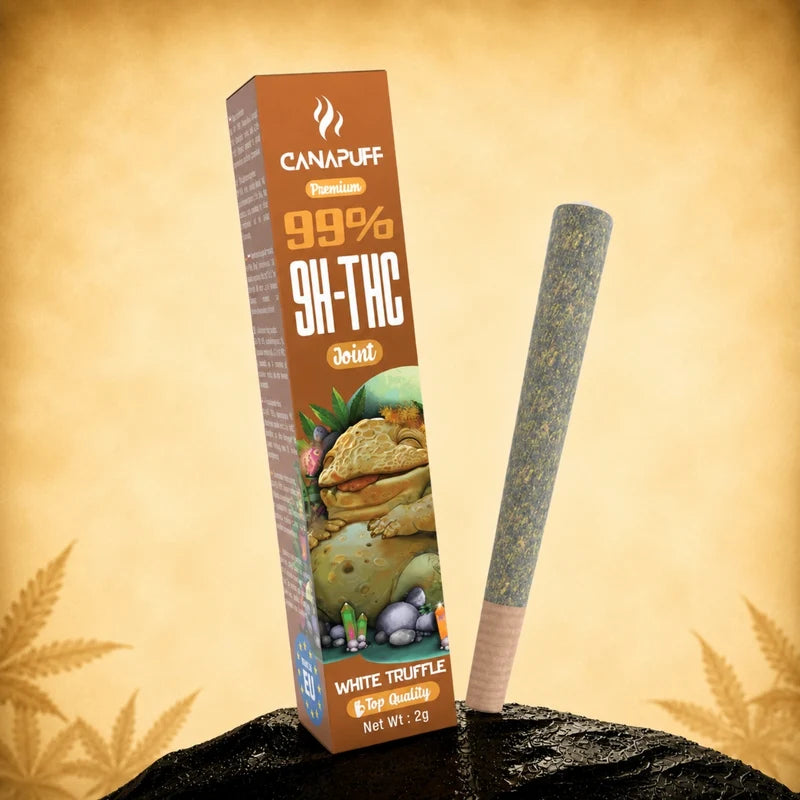 CANAPUFF Premium 99% 9H-THC Joint „White Truffle“ – 2g
