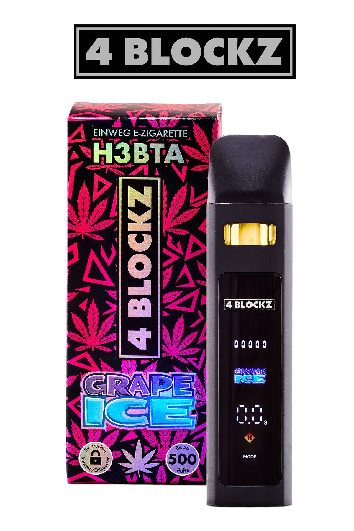 4Blockz H3BTA Digital – Grape Ice – 1 ml CRD