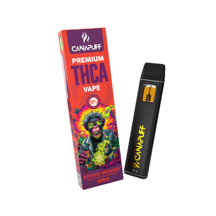 CANAPUFF 99% Vape THCA 1ml Atomic Monkey