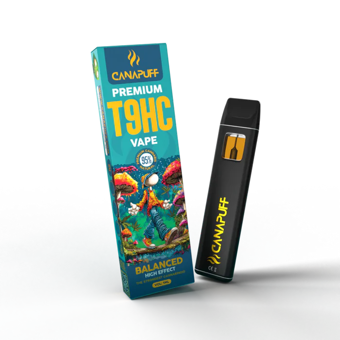 CANAPUFF 95% Vape T9HC 1ml Balanced