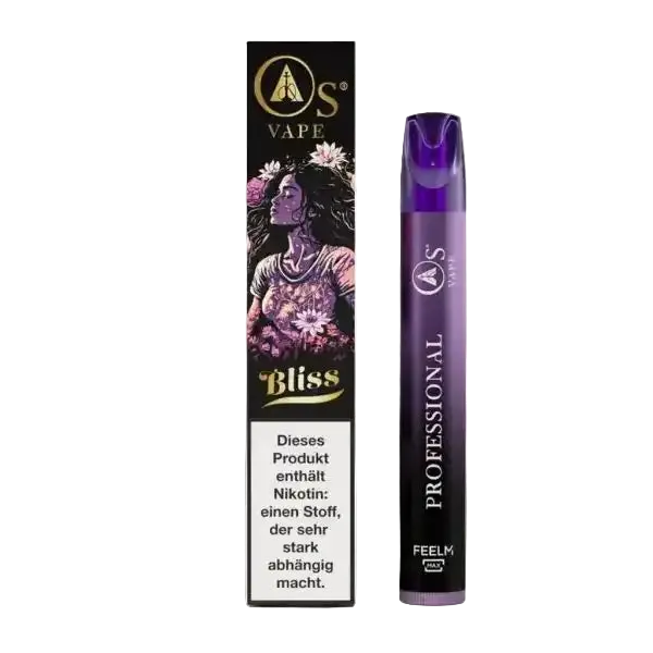 E-Zigarette OS Bliss 20mg Nikotin 750
