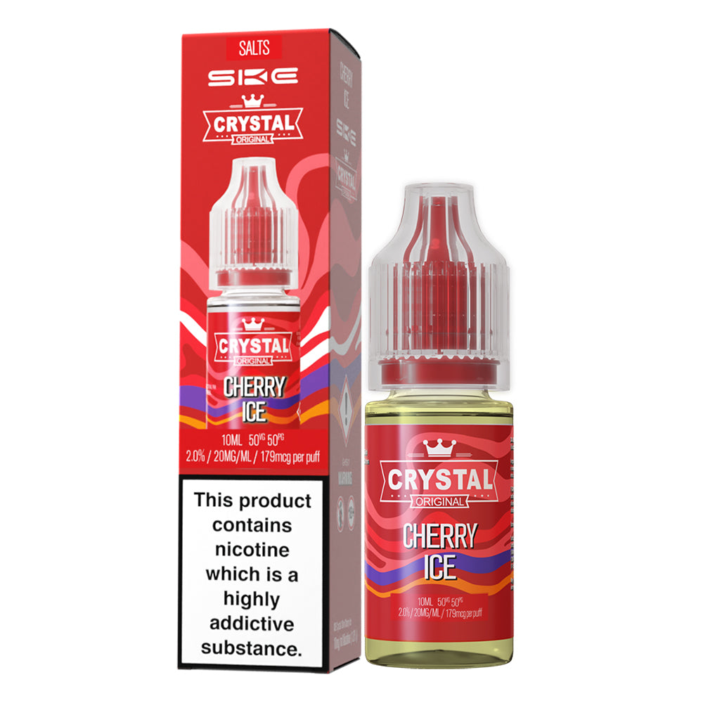 SKE Crystal Liquid 20mg Nikotin 20ml - Cherry Ice