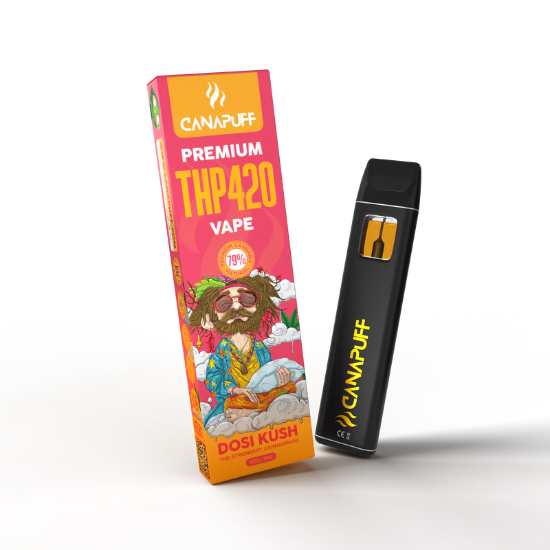 CANAPUFF 79% Vape THP420 1ml Dosi Kush