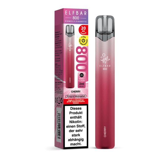 E-Zigarette Elfbar 800 Cherry 20mg Nikotin