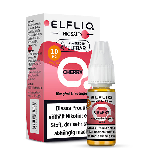 Elfbar ELFLIQ 10mg/ml Nikotinsalz Liquid Cherry