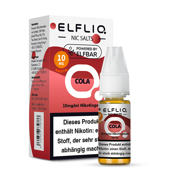 Elfbar ELFLIQ 10mg/ml Nikotinsalz Liquid Cola