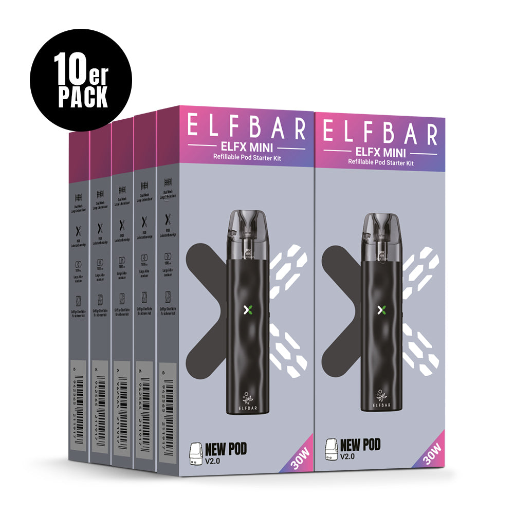 Elfbar ELFX (Mini) Refillable Kit Black