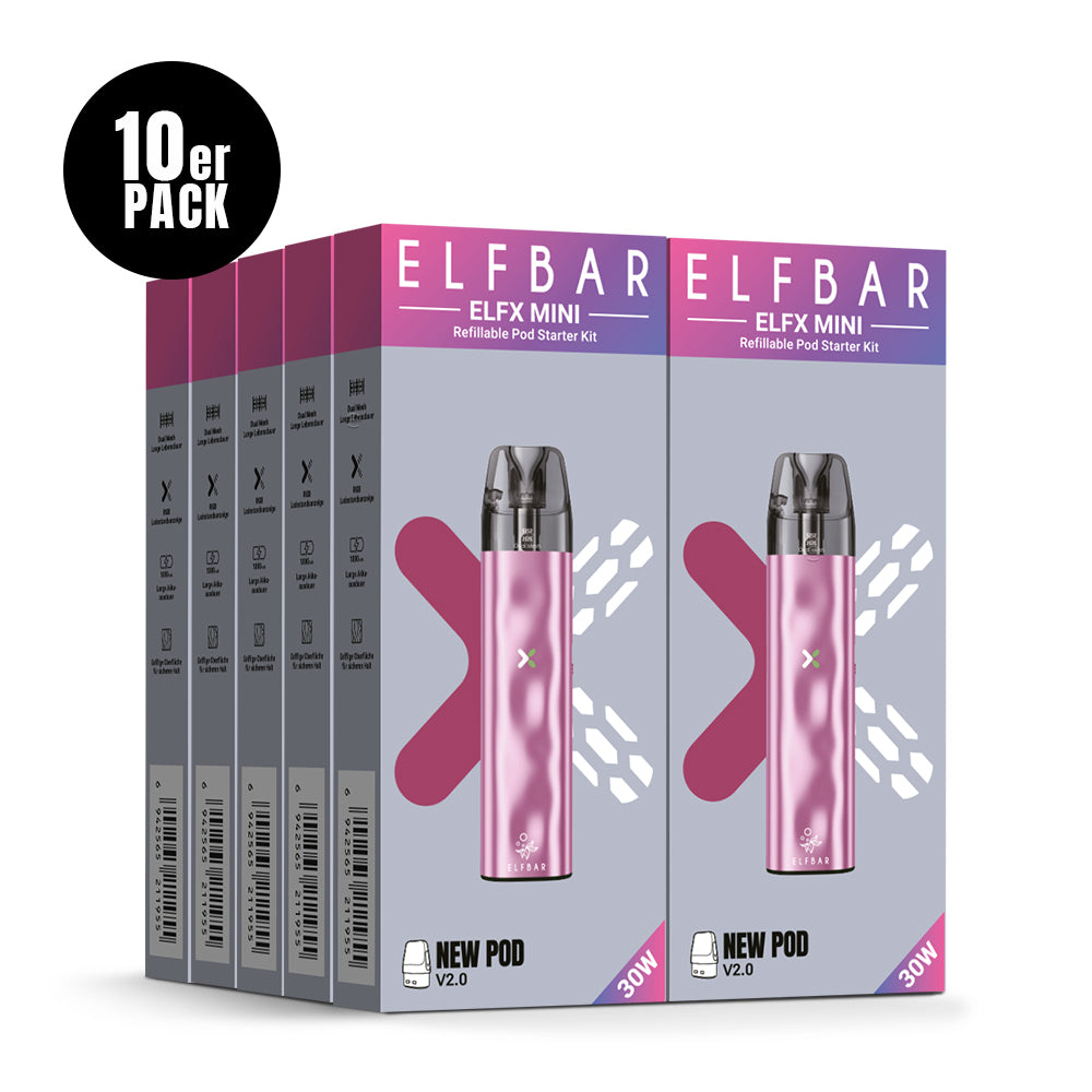 Elfbar ELFX (Mini) Refillable Kit Pink