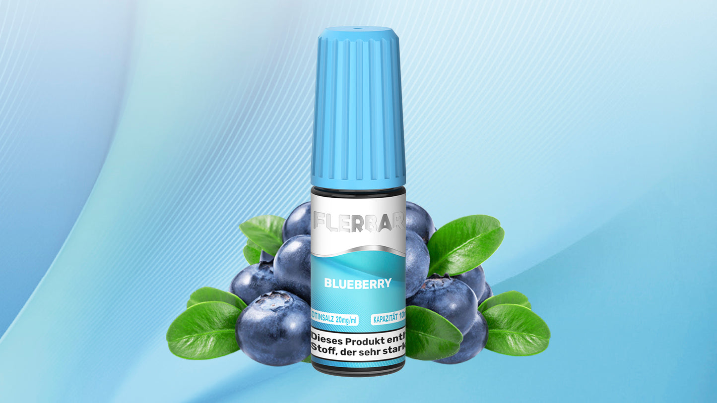 Flerbar Liquid 20mg/ml Nikotin - Blueberry