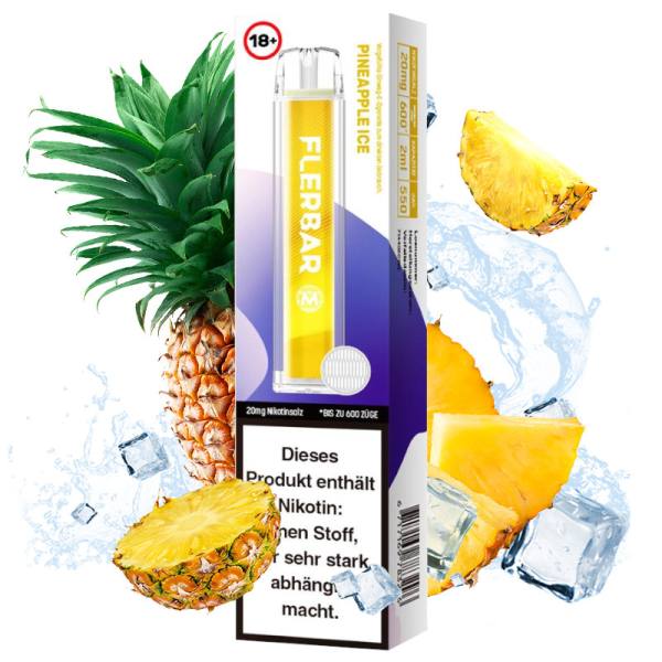 E-Zigarette Flerbar Pineapple Ice 20mg Nikotin 600