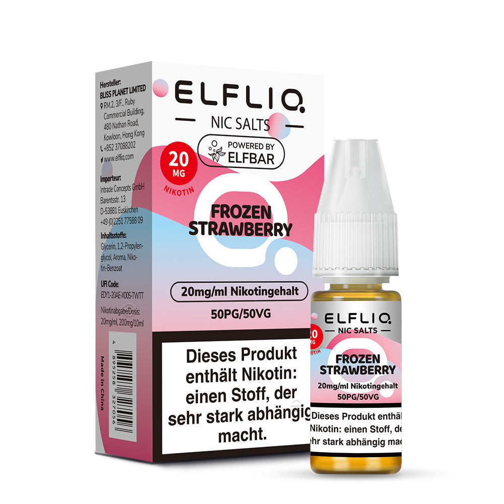 Elfbar ELFLIQ 20mg/ml Nikotinsalz Liquid Frozen Strawberry
