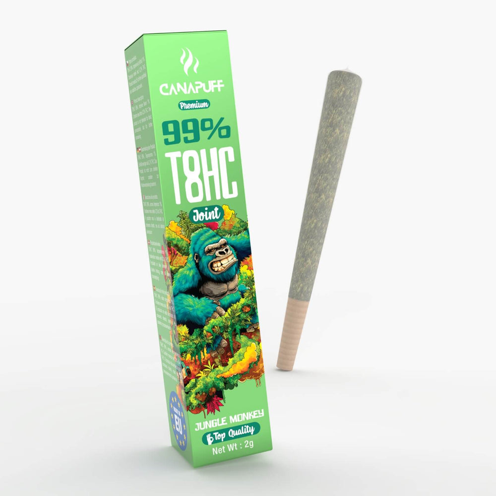 CANAPUFF Premium 99% T8HC Joint „Jungle Monkey“ – 2g