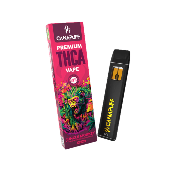 CANAPUFF 99% Vape THCA 1ml Jungle Monkey