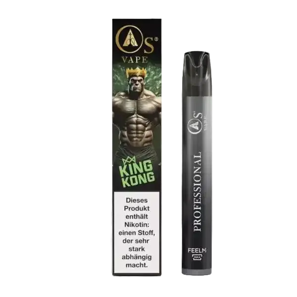 E-Zigarette OS King Kong 20mg Nikotin 750