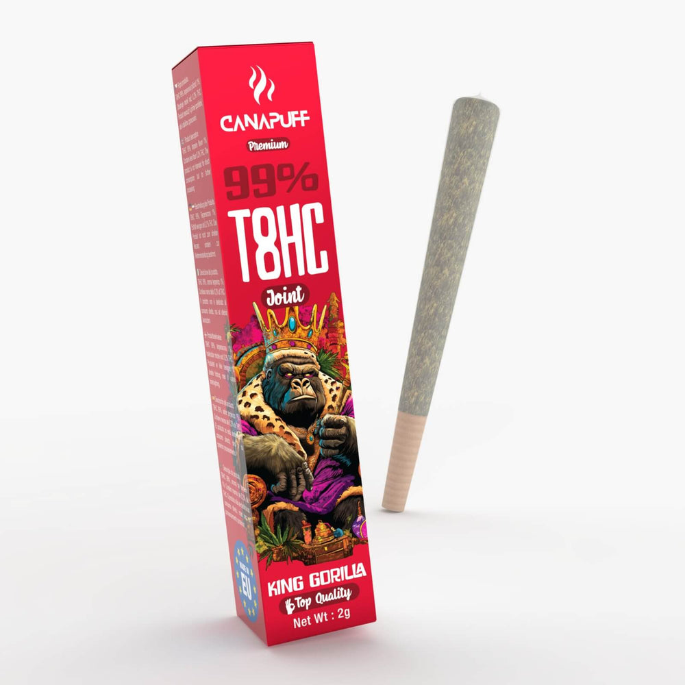 CANAPUFF Premium 99% T8HC Joint „King Gorilla“ – 2g