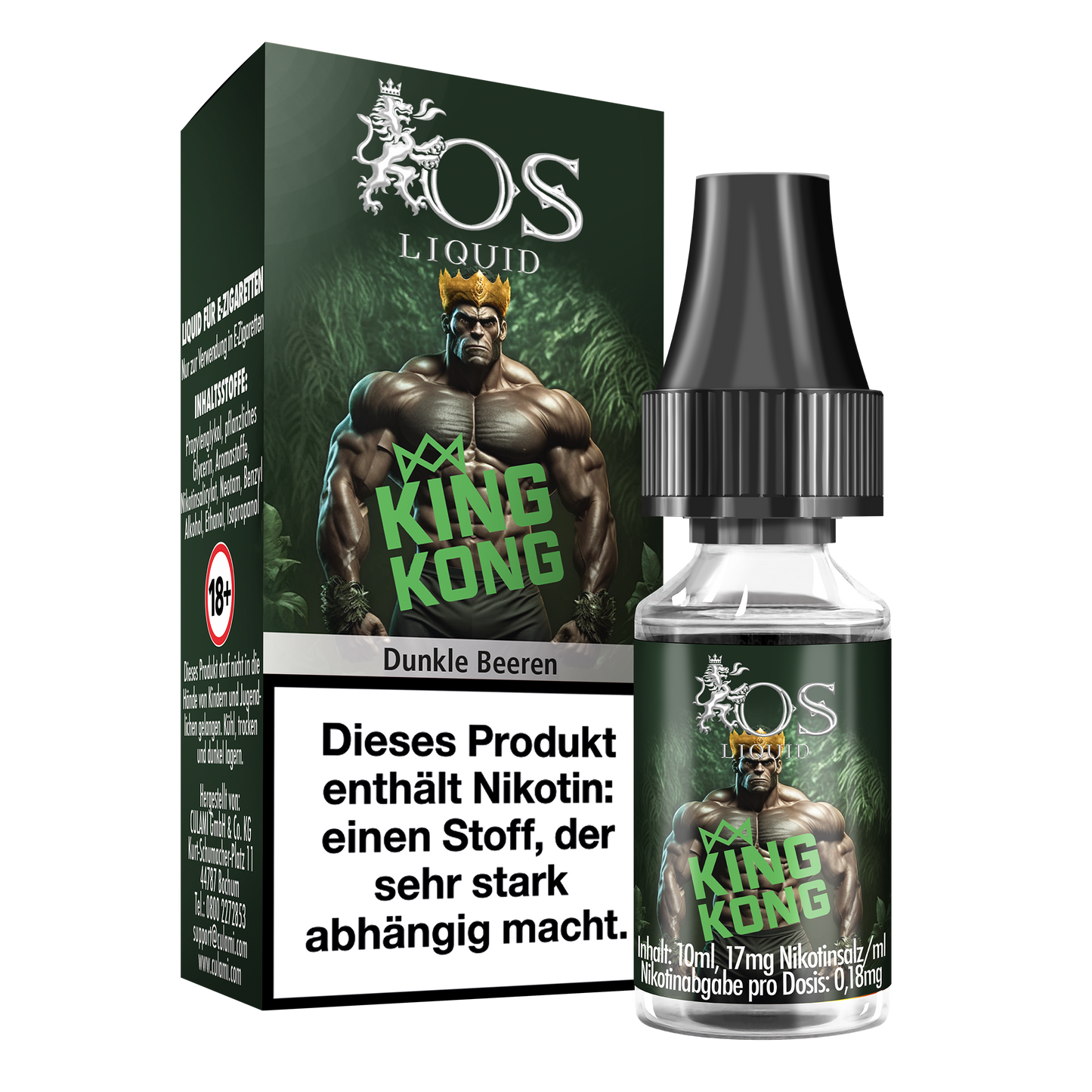 OS King Kong 10ml Liquid 17mg Nikotin