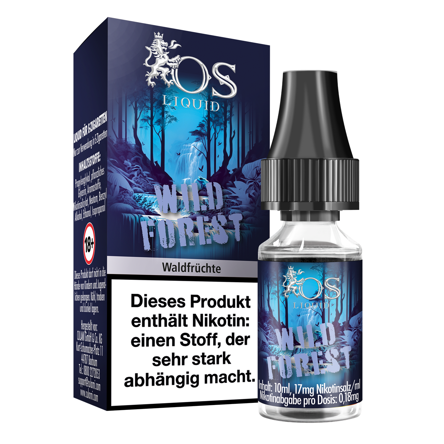 OS Wild Forest 10ml Liquid 17mg Nikotin