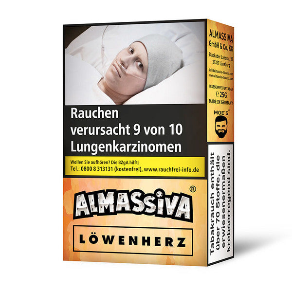 Almassiva Tabak 25g Löwenherz
