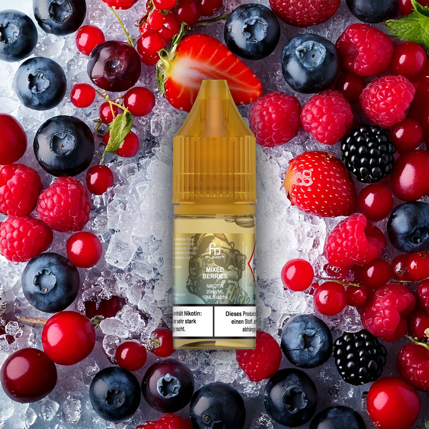 RandM 10ml Liquid 20mg Nikotin Mixed Berries