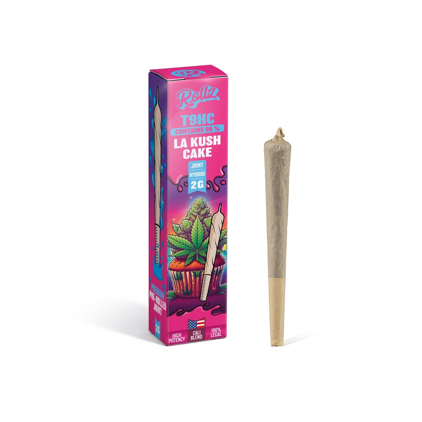 ROLLZ T9HC 98% Joint LA Kush Cake 2g