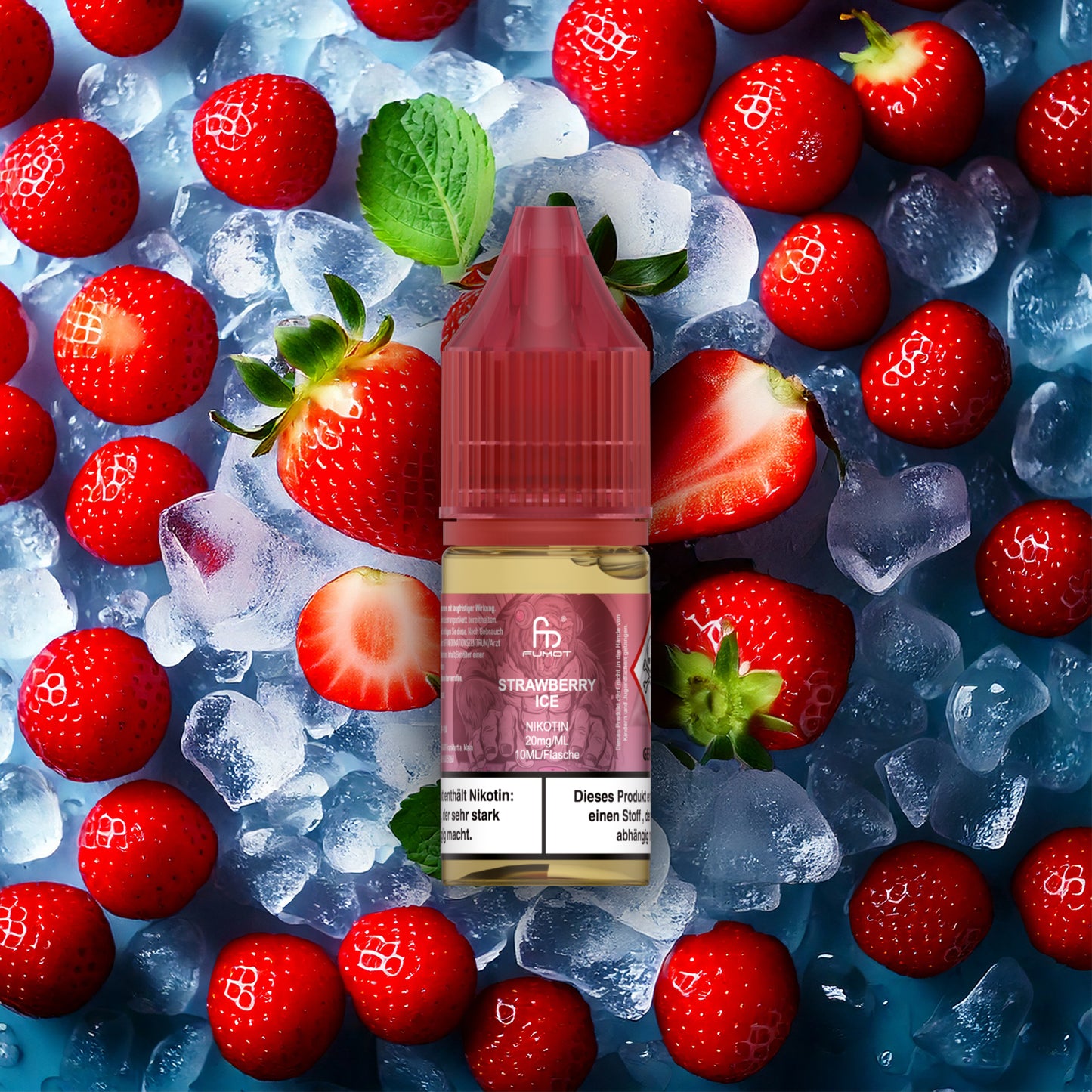 RandM 10ml Liquid 20mg Nikotin Strawberry Ice