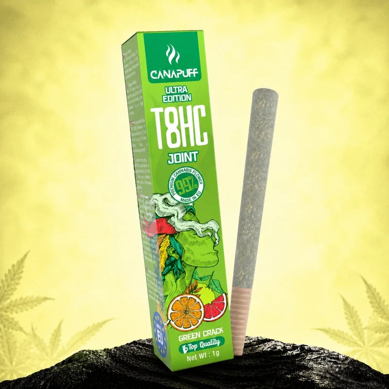 CANAPUFF Premium 99% T8HC Joint „Green Crack“ – 1g
