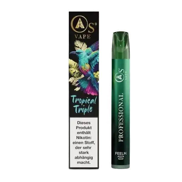 E-Zigarette OS Tropical Triple 20mg Nikotin 750