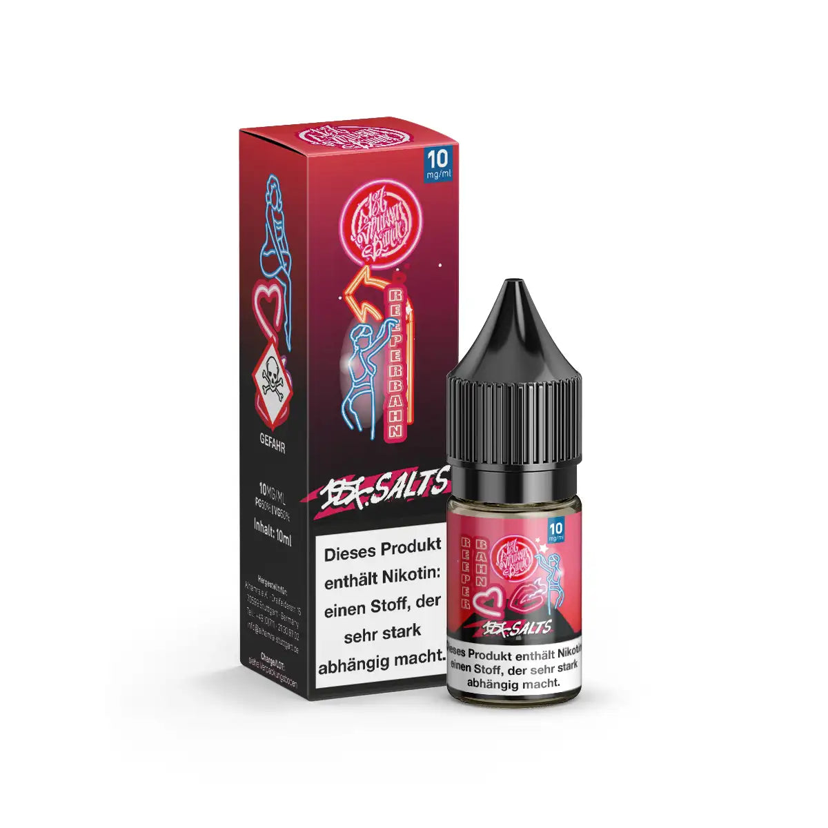 187 Liquid 10ml 10mg Nikotinsalz - Reeperbahn
