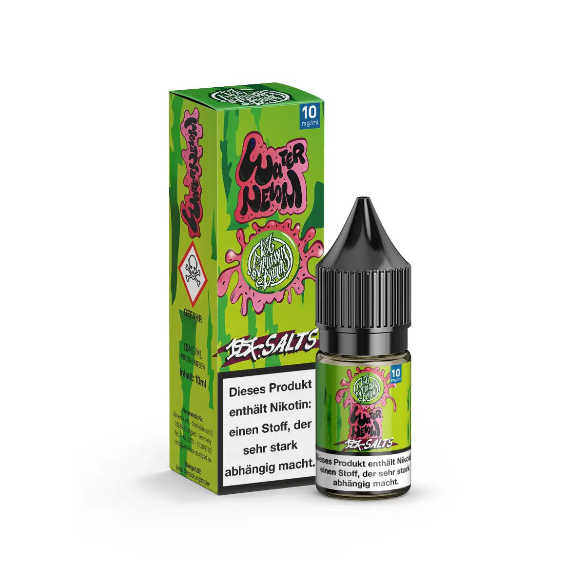 187 Liquid 10ml 10mg Nikotinsalz - Waternelom