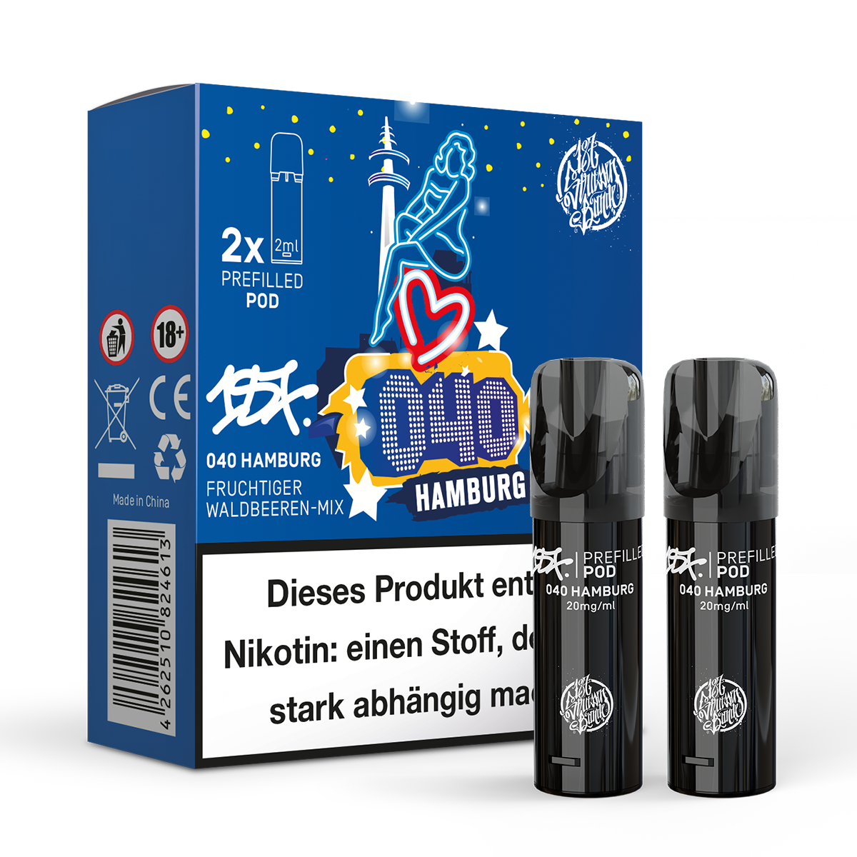 187 Prefilled Pod 2er Pack 20mg Nikotin 040 Hamburg