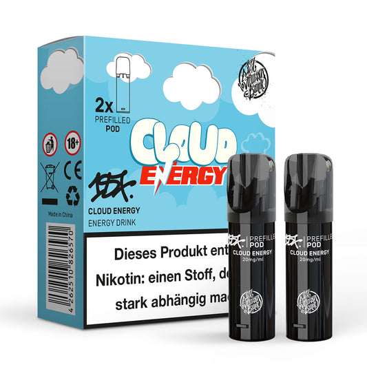 187 Prefilled Pod 2er Pack 20mg Nikotin Cloud Energy