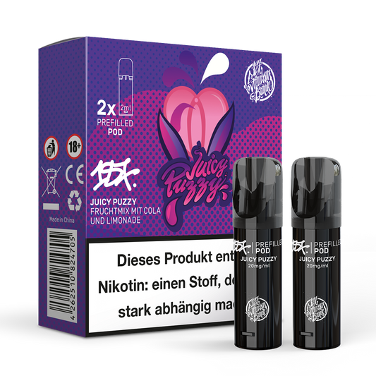 187 Prefilled Pod 2er Pack 20mg Nikotin Juicy Puzzy
