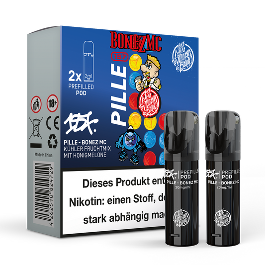 187 Prefilled Pod 2er Pack 20mg Nikotin Pille