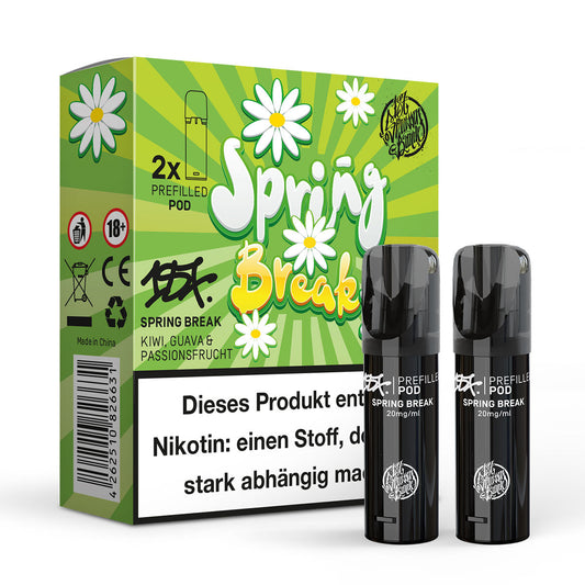 187 Prefilled Pod 2er Pack 20mg Nikotin Spring Break