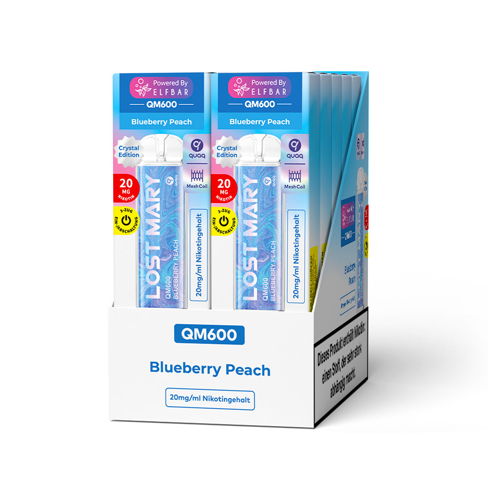 E-Zigarette Elf Bar Lost Mary QM600 CP Lemon Mint 20mg Nikotin  ***NEU***