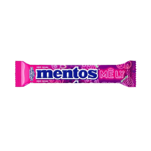 Mentos Mely Chewing Candy Blackcurrant, Blueberry, Raspberry 29,7g [mhd. 29/09/2027] Vegetarisch ***NEU***