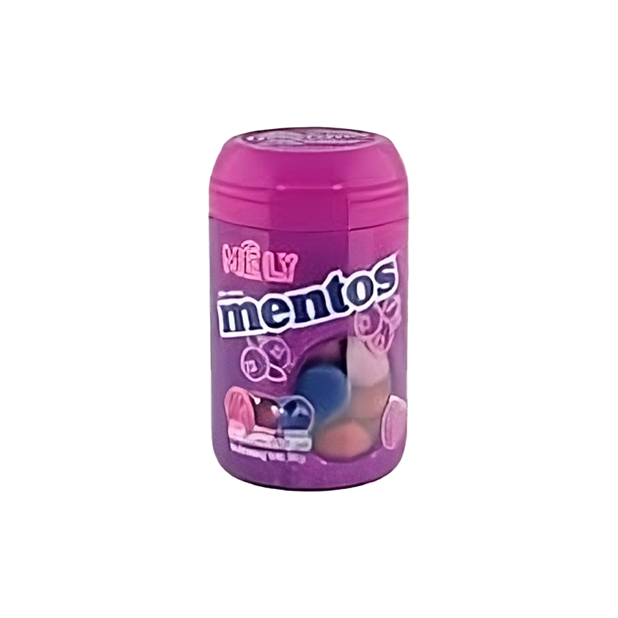 Mentos Mely Chewing Candy Blackcurrant, Blueberry, Raspberry 90g [mhd. 03/10/2027] Vegetarisch ***NEU***