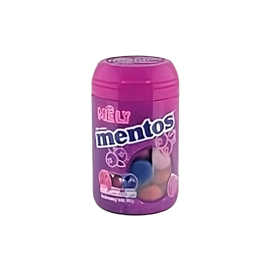 Mentos Mely Chewing Candy Blackcurrant, Blueberry, Raspberry 90g [mhd. 03/10/2027] Vegetarisch ***NEU***