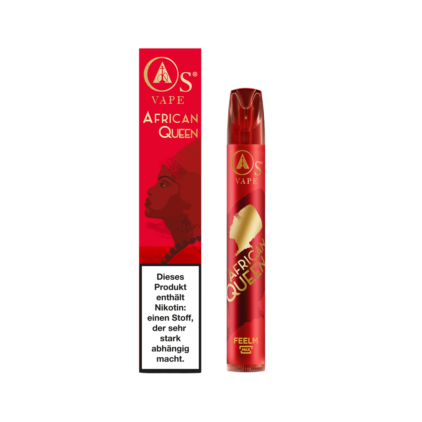 E-Zigarette OS African Queen 20mg Nikotin 750