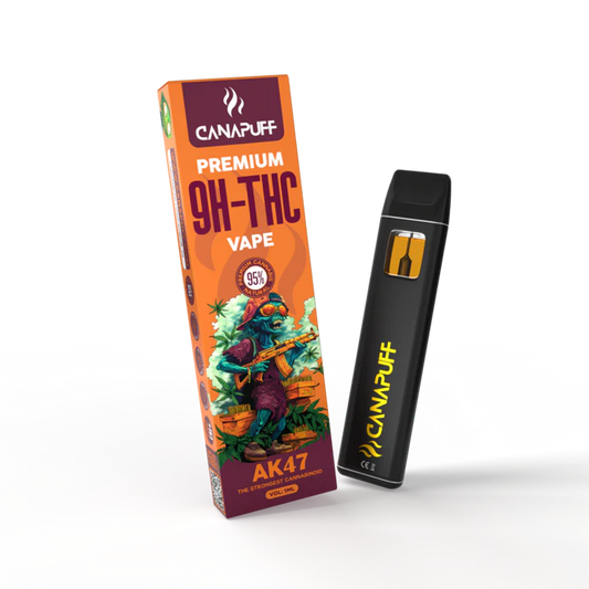 CANAPUFF 95% Vape 9H-THC 1ml AK47