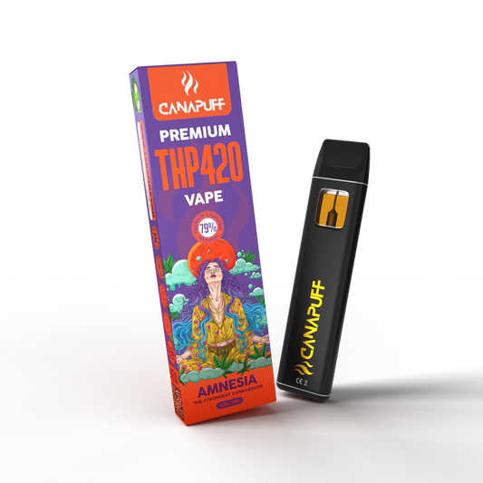 CANAPUFF 79% Vape THP420 1ml Amnesia