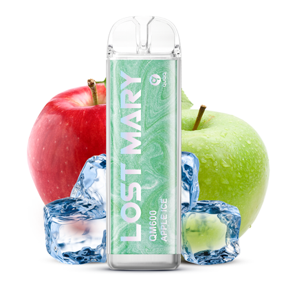 E-Zigarette Elfbar Lost Mary QM600 Apple Ice 20mg Nikotin  ***NEU***