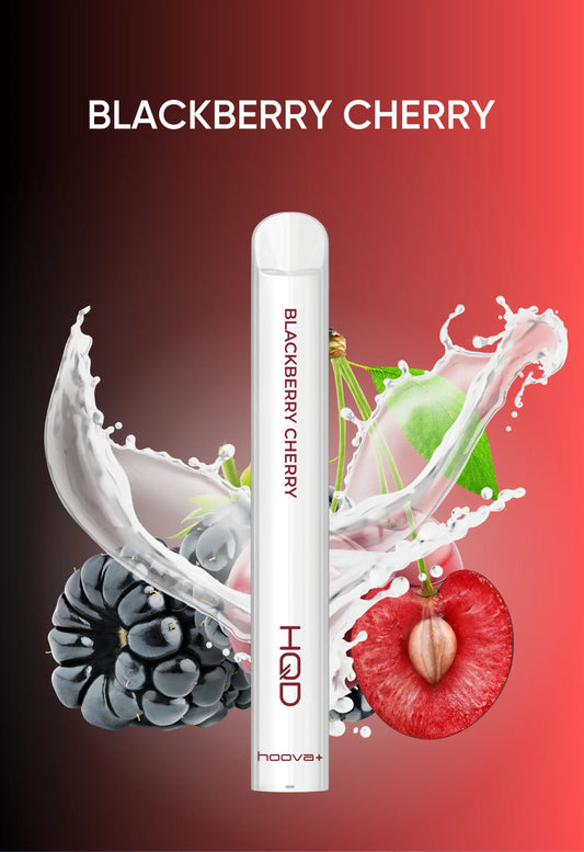 E-Zigarette HQD HOOVA+ Blackberry Cherry 18mg Nikotin  600