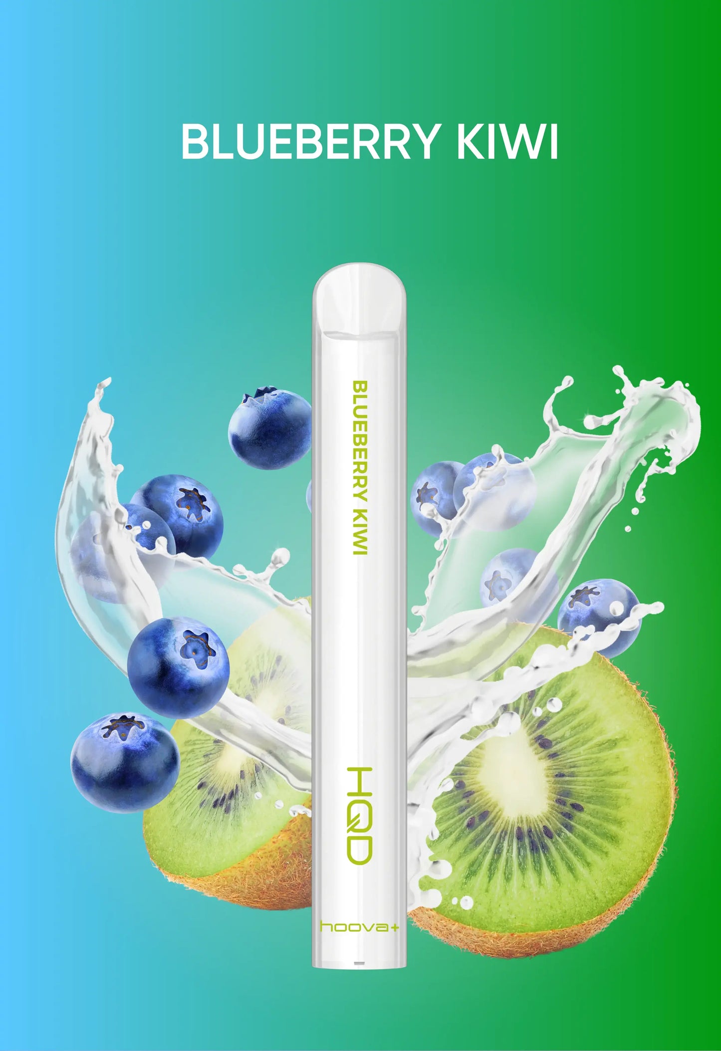 E-Zigarette HQD HOOVA+ Blueberry Kiwi 18mg Nikotin  600