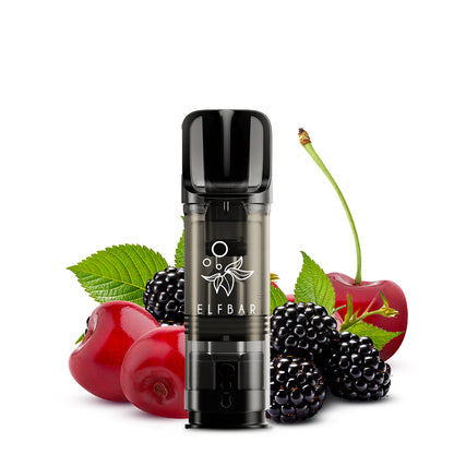 Elf Bar ELFA CP Prefilled Pod Blackberry Cherry 0mg NIKOTINFREI 600