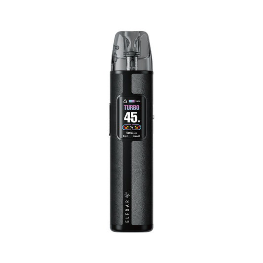 Elfbar ELFX PRO Classic Edition Refillable Dual Mesh Pod Kit BLACK 1×2 (0.6O/ 0.8O)