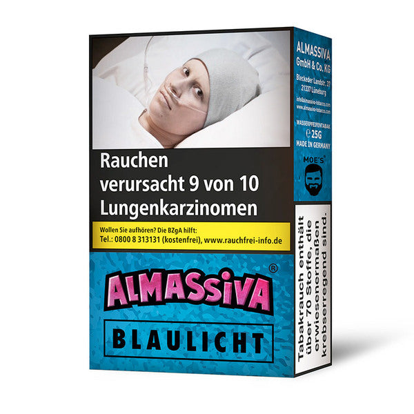 Almassiva Tabak 25g Blaulicht