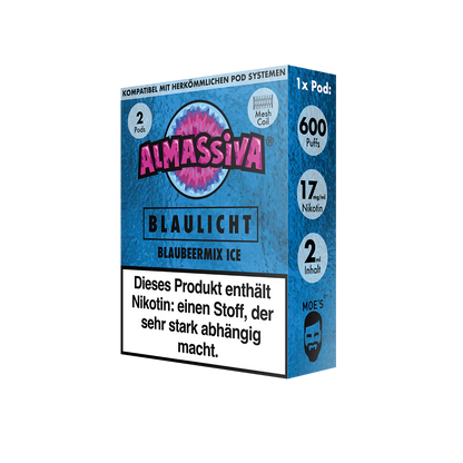 Al Massiva Prefilled Pod Blaulicht 17mg Nikotin