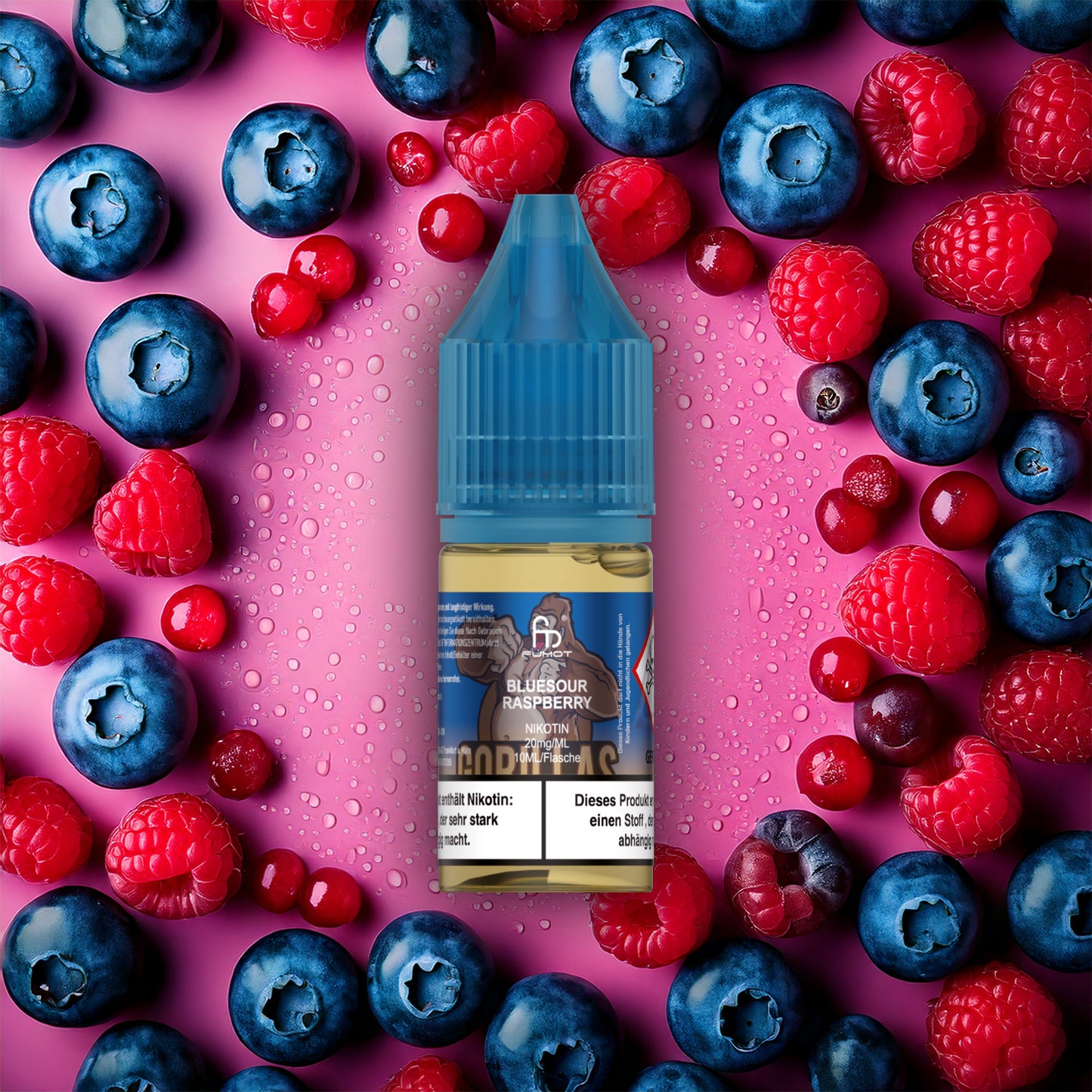 RandM 10ml Liquid 20mg Nikotin Blue Sour Raspberry