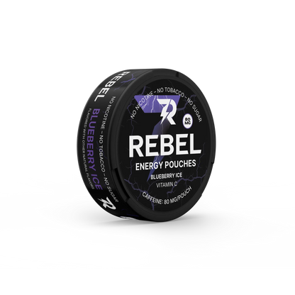 Rebel Energy Pouches Blueberry Ice